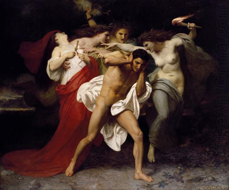 Adolphe William Bouguereau Orestes Pursued by the Furies (mk26) china oil painting image